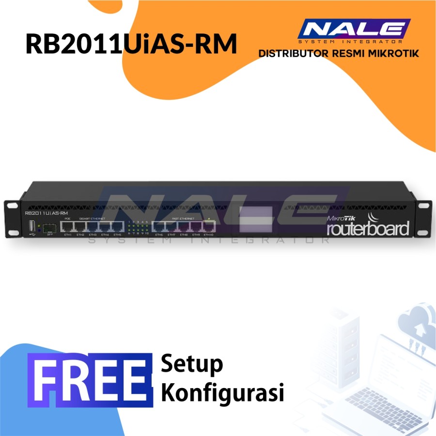 Mikrotik Router RB2011UiAS-RM