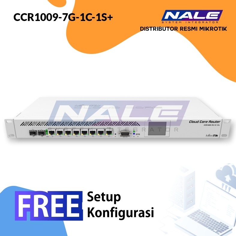 Mikrotik Router CCR1009-7G-1C-1S+