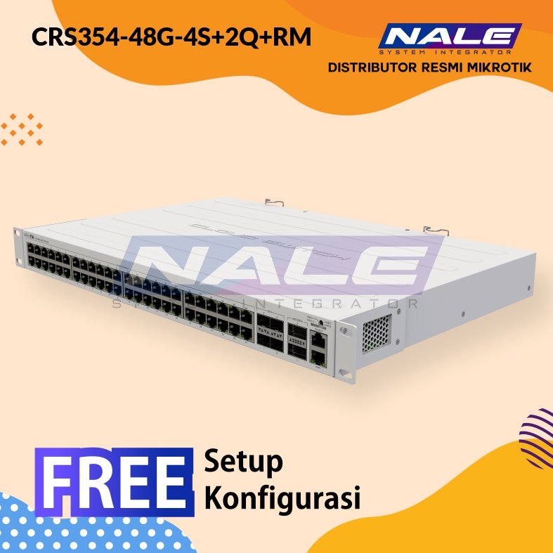 Mikrotik Switch CRS354-48G-4S + 2Q + RM