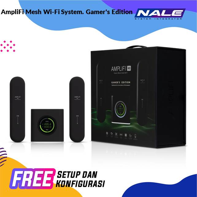 Ubiquiti AmpliFi Mesh Wi-Fi System. Gamer’s Edition