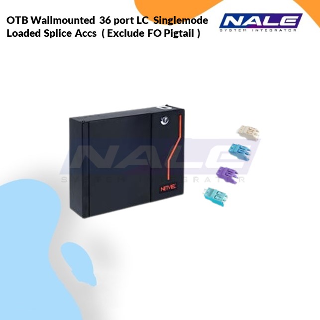 OTB Wallmounted 36 port LC  Singlemode Loaded Splice Accs  ( Exclude FO Pigtail ) (NVL-OTB-WM-48/36-SM-LC-S)