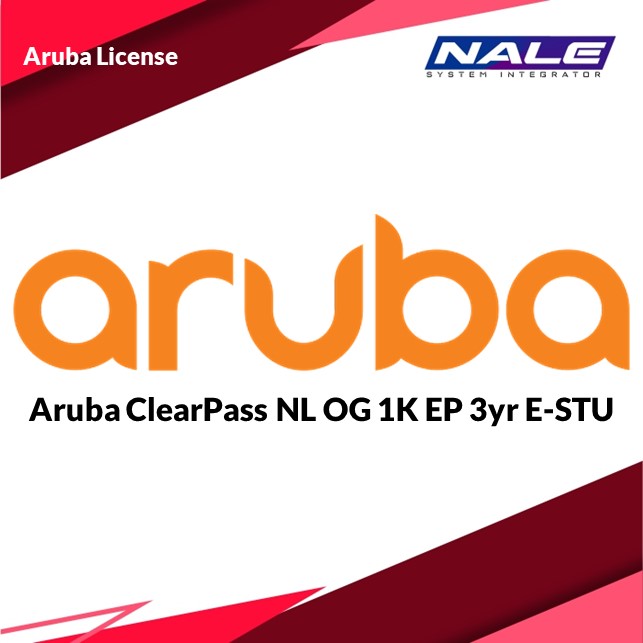 Aruba ClearPass NL OG 1K EP 3year E-STU (JZ492AAE)