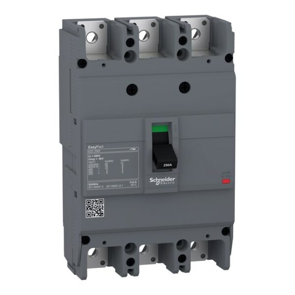 Schneider circuit breaker Easypact EZC250F - TMD - 125 A - 3 poles 3d (EZC250F3125)